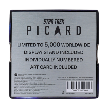 Star Trek Limited Edition Picard Family Crest Medallion