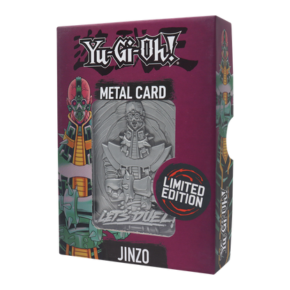 Yu-Gi-Oh! Limited Edition Jinzo Metal Card