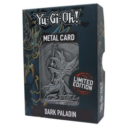 Yu-Gi-Oh! Limited Edition Dark Paladin Metal Card