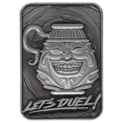Yu-Gi-Oh! Limited Edition Pot of Greed Metal Card