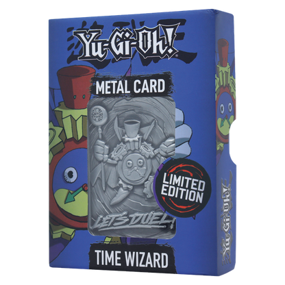 Yu-Gi-Oh! Limited Edition Time Wizard Metal Card