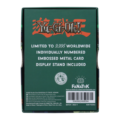 Yu-Gi-Oh! Limited Edition Celtic Guardian Metal Card