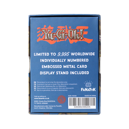 Yu-Gi-Oh! Limited Edition Exodia the Forbidden One Metal Card