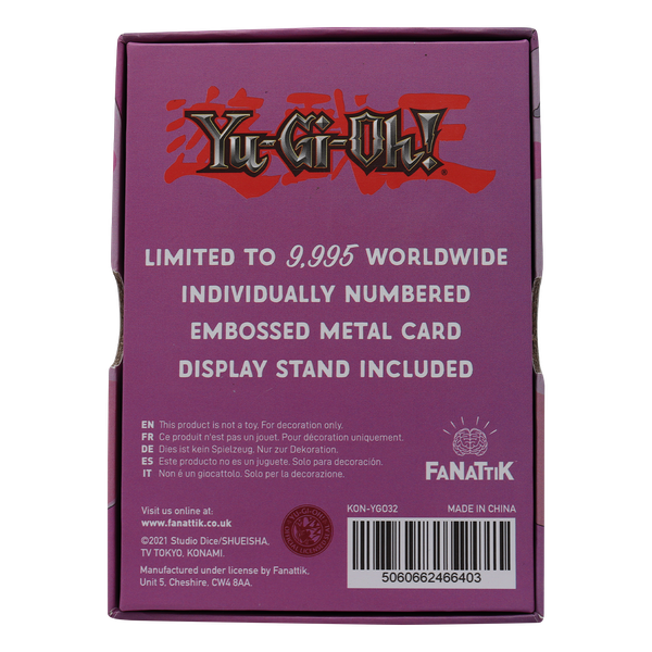 Yu-Gi-Oh! Limited Edition Marshmallon Metal Card